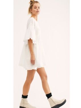 Free People Summer Nights Wide Sleeve Tunic